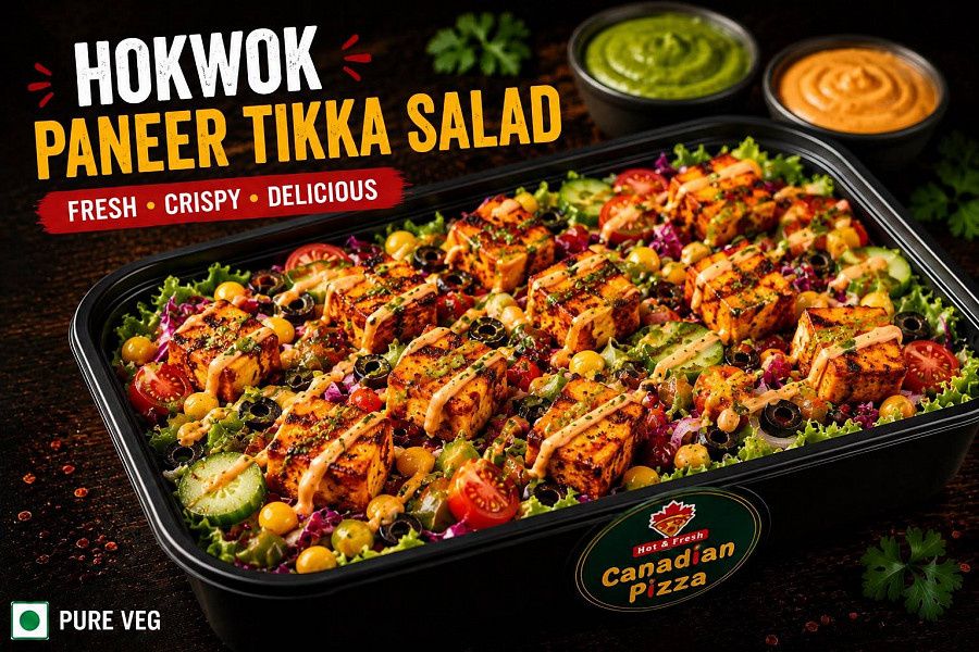 Hokwok Paneer Tikka Salad