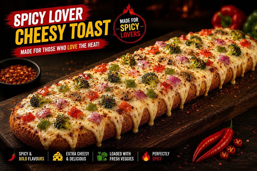 Spicy Lovers Toast (4 Pcs)