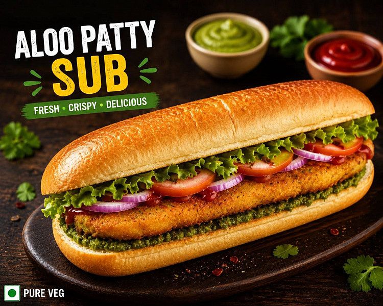 Aloo Patty Sub