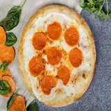 8" Creamy Chicken Pepperoni Pizza