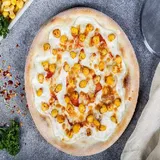 8" Creamy Paprika Corn Pizza
