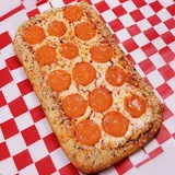 Chicken Pepperoni Pizza - Sicilian Thick Crust
