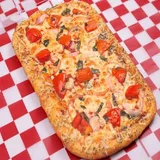 Tomato n Basil Cheese Pizza - Sicilian Crust