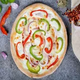 8" Creamy Onion & Capsicum Pizza
