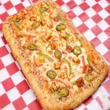 Peri Peri Panner Pizza - Sicilian Crust