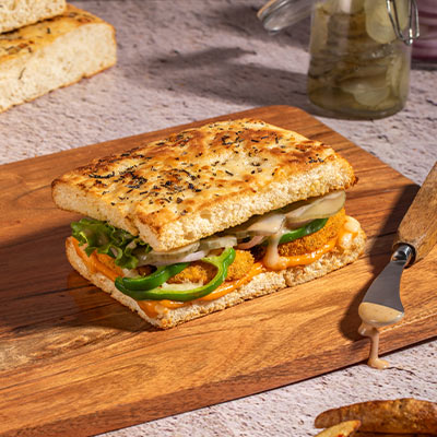 Aloo Tikki Sandwich