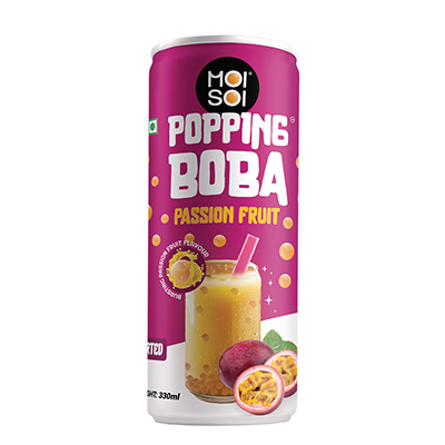 Passion Fruit Popping Boba - Moi Soi