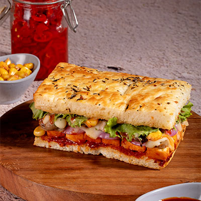 Korean Gochujang Chicken Sandwich