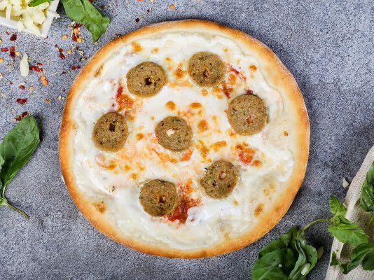 8" Creamy Chicken Kabab Pizza