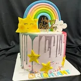 Rainbow Daydream Cake