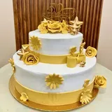 Golden Jubilee Cake