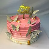 Butterfly Bloom Cake