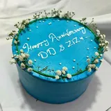 Blue Blossom Cake
