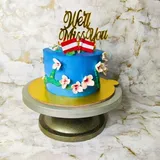 Farewell flower cake
