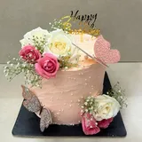 Peach Garden cake