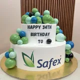 Balloon Party Cake