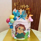Mini Mermaid Cake