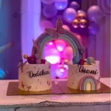 Twins Rainbow Cake