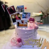 Polaroid Cake