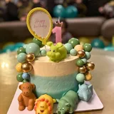 Animal Party Cake