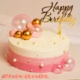 Pink White Cake