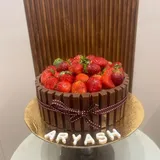 Strawberry Farm cake