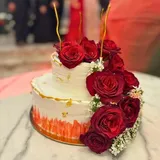 Blush Roses cake