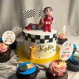 Racer Theme Cake