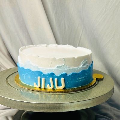 Ocean Aura Cake