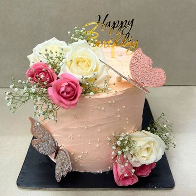 Peach Garden cake