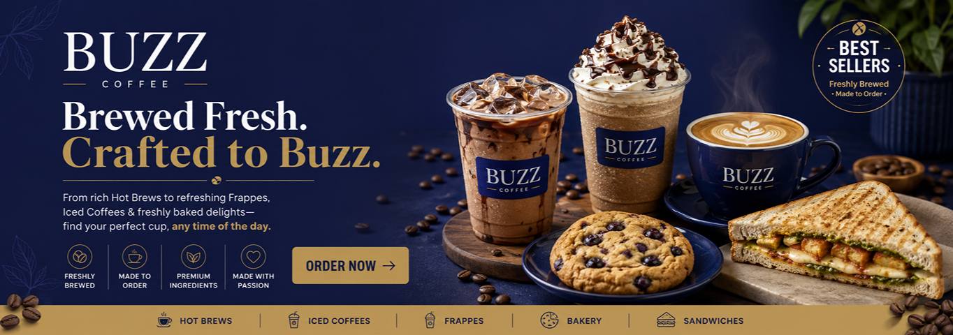 Buzz Coffee banner 1