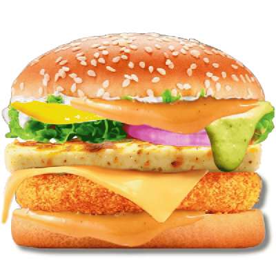 Jumbo Mint Paneer Burger