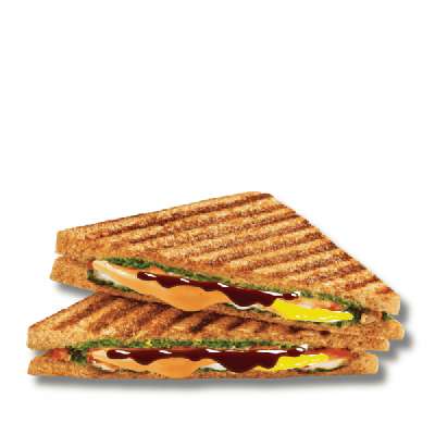 Barbeque Paneer Sandwich