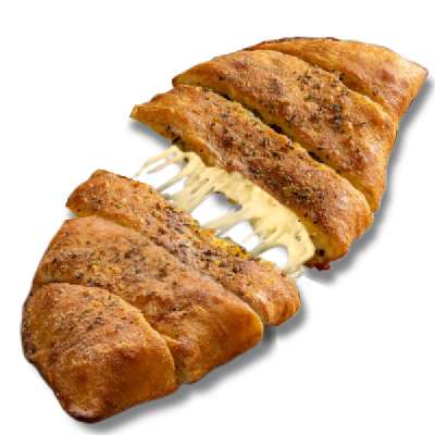 Stuffed Mozzarella Extra Cheese Garlic Bread