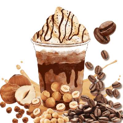 Hazelnut Cold Coffee