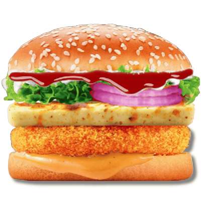 Peri Peri Paneer Burger