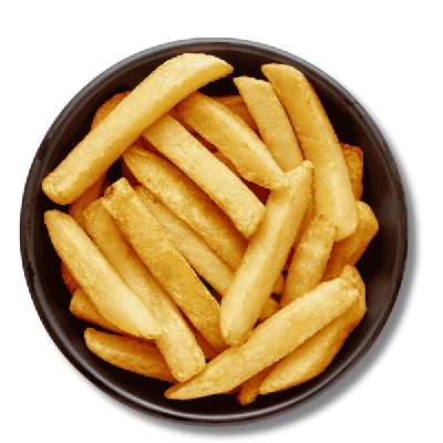 Classic Plain Fresh French Fries [ Without Salt ]