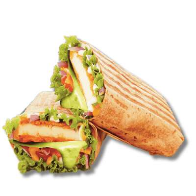 Mint Paneer Wrap