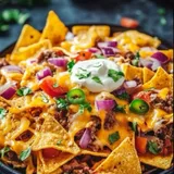 Veg Loaded Nachos