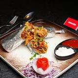 Chilly Paneer Wheat Wrap