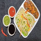 Chilli Paneer + Hakka Noodles