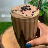 Cold Coffee With Vanilla Ice Cream