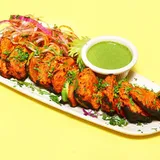 Achari Soya Chaap Tikka