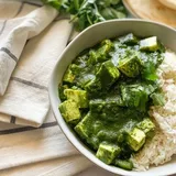 Palak Paneer Chawal
