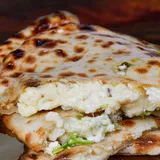 Cheese Capsicum Onion Mushroom Naan