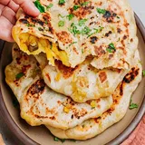 Cheese Capsicum Onion Naan