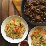 Veg Manchurian Combo