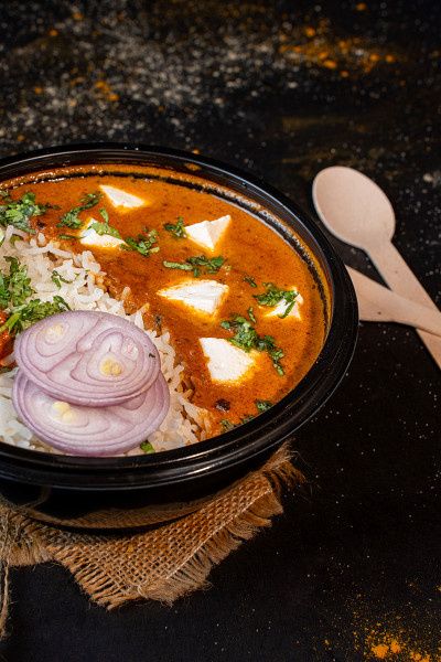 Paneer Butter Masala Rice Bowl