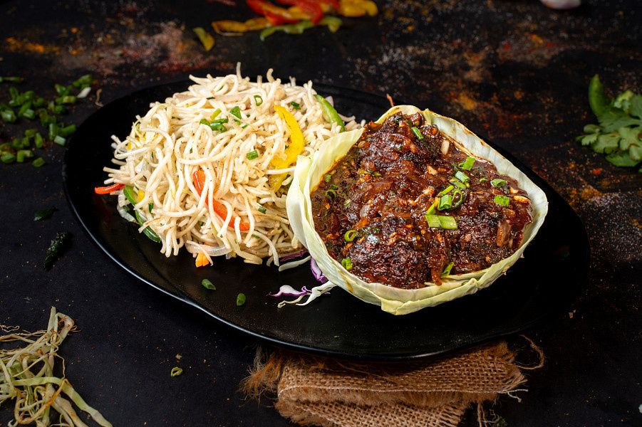 Veg Manchurian Combo