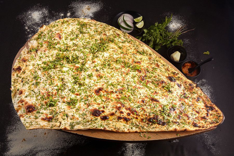 Hariyali Butter Naan